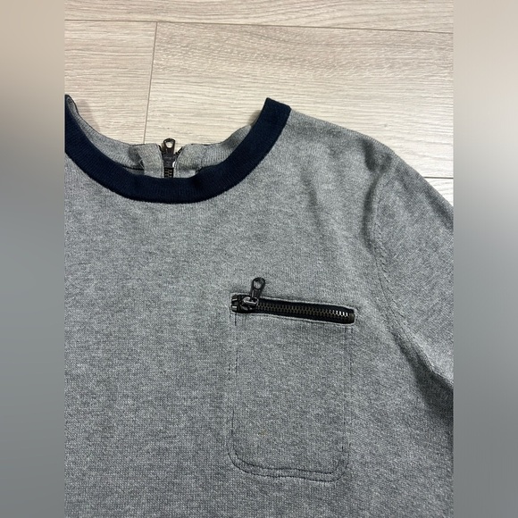 Rag & Bone Women's Gray Long Sleeve Thin Knit Sweater Top - Picture 7 of 10